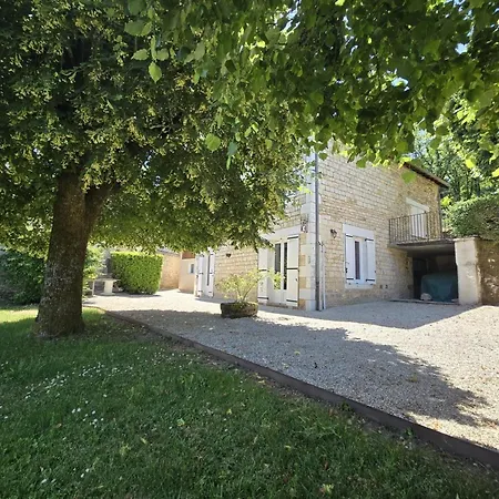 Charmante Maison En Pierres A Coly - Fr-1-616-19 Ferienhaus Maurival-Bas